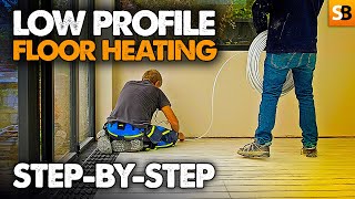 How to Install Low Profile Underfloor Heating  ProWarm LoFlo [upl. by Ahsyas101]