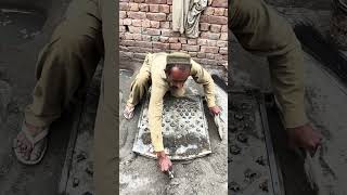 making Useful Cement Products shorts diy cementprojects satisfying [upl. by Ennayr29]