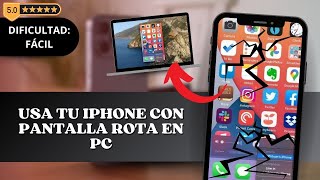 📱 Cómo Utilizar un iPhone con Pantalla Rota en tu Computadora [upl. by Jacobine226]