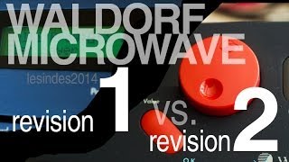 Two 1s  WALDORF MICROWAVE 1  Comparing the revisions  Part 1 [upl. by Ellehcrad]