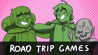 Dropout Animatic  Frodo and Samwise Play Road Trip Games [upl. by Hershell]