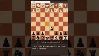 6 moves checkmate trap for beginner level VibinJener Vibing2t [upl. by Neeruam]