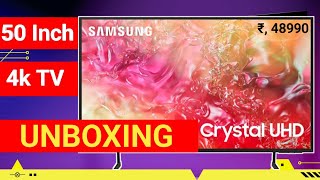 Samsung 50 inch 4k ultra led tv  best 50 inch tv in India  best 4k tv india 2024 [upl. by Aisereht]