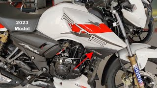 2023 TVS Apache RTR 180 BS7 New Model Complete amp Honest Review With On Road Price  New Changes [upl. by Galatea]