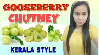 EASY TO MAKE GOOSEBERRY CHUTNEYJoanBadol [upl. by Atirec]