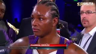 CLARESSA SHIELDS VS SZILVIA SZABADOS FULL FIGHT [upl. by Cherlyn440]