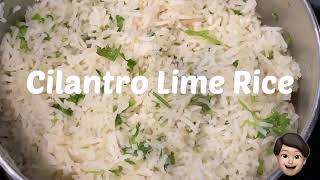 Cilantro Lime RiceBasmati Rice [upl. by Oijres]