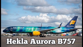 Icelandair quotHekla Auroraquot B757200 [upl. by Markland]