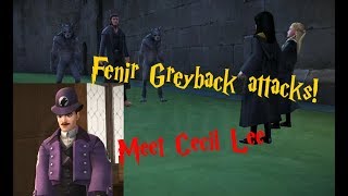 FENRIR GREYBACK ATTACKS🎃Halloween Side Quest Part 1 amp 2🎃Harry Potter Hogwarts Mystery [upl. by Lidda]