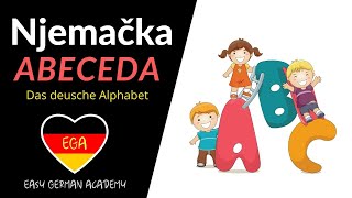 Njemački od samog početka Lekcija 1  Njemačka abeceda  das Alphabet [upl. by Toogood]