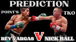 Rey Vargas vs Nick Ball for WBC Featherweight World Title PREDICTION [upl. by Llehcor345]