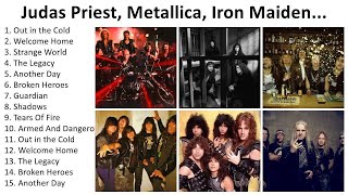 Ultimate Heavy Metal Ballads Playlist  Iconic 80s amp 90s Hits [upl. by Siurad]