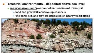 Physical Geology Sedimentary Rocks Depositional Environment [upl. by Jochbed]