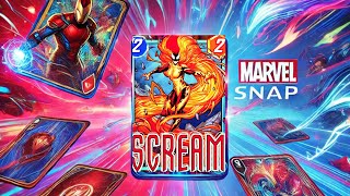 Marvel Snap Scream New Card and Deck Good Matches  Casual Gamer [upl. by Hollister]