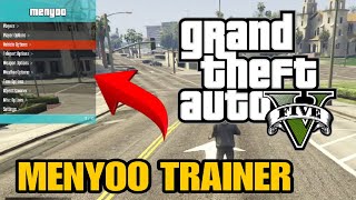 How to install MENYOO TRAINER in GTA 5 [upl. by Anoirtac]