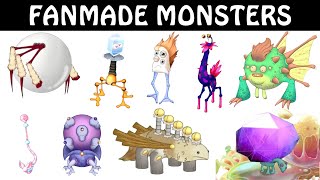 Fanmade Monsters in My Singing Monsters  4k Video  Magical Nexus Island [upl. by Yud924]