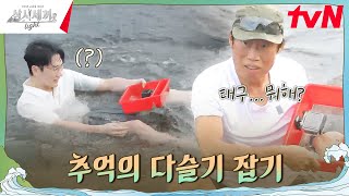 이거 이거 중독되네 추억의 다슬기 잡기 도전⭐ 삼시세끼Light EP8  tvN 241108 방송 [upl. by Aneekas]