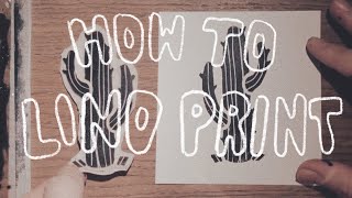 LINO PRINTING  HOW TO [upl. by Seluj498]