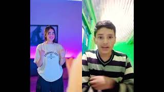 Ritika Gupta explore virus WhatsApp video Karan the km vlogs 😎 cut from video [upl. by Ecirtnom]