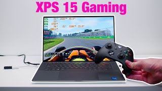 XPS 15 9510 Gaming Review RTX 3050 Ti  Thermals Fan Noise Power Output [upl. by Adnoluy]