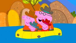 Peppa Pig Goes On A Water Raft Ride 🌊  Peppa Pig Official Full Episodes [upl. by Ylimme]