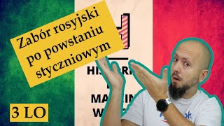 Klasa 3 LO Zabór rosyjski po powstaniu styczniowym Czyli o rusyfikacji i walce z rusyfikacją [upl. by Vaclava]