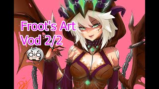 22ART STREAM Finishing up Vshojos Metalhead Lichtuber FROOT quotApricotquot \o [upl. by Cohla426]