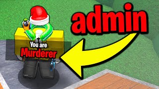 Admin commands in Murder Mystery 2 Roblox Movie [upl. by Uase]