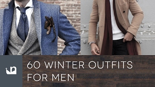 60 Winter Outfits For Men [upl. by Gan873]