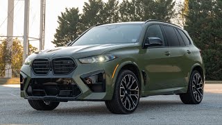 2024 BMW X5 M Competition  Urban Green [upl. by Sabah]