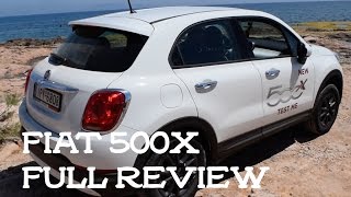 Fiat 500X 13 MULTIJET II 95 HP DIESEL  Review [upl. by Rednasela]