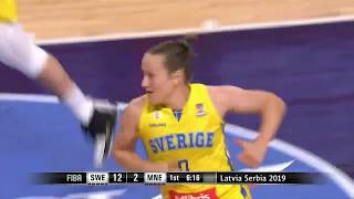 Highlights vs Montenegro 🇲🇪 EuroBasketWomen [upl. by Julietta443]