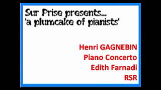 Henri Gagnebin Piano Concerto 1951 [upl. by Ernst]