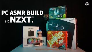 Build A Beast  ASMR PC build with GossipGG ft NZXT [upl. by Esiom426]