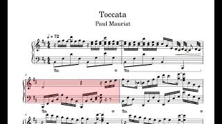 Toccata – Paul Mauriat Piano Sheet Music [upl. by Gnel]