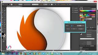 Tutoriel Adobe illustrator Cs6  Logo design 1 [upl. by Beatrisa]