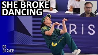 PhD Lecturer Tries to Break Dancing By Breakdancing in Paris Olympics  Rachael Gunn Case Analysis [upl. by Acnoib714]