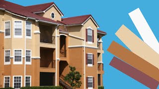 SELECTING EXTERIOR PAINT COLORS FOR CONDOS  Best Advice [upl. by Otanutrof63]