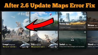 Pubg Mobile Map Downloading Problem 26 Update  Pubg Maps Download Error Solution 100 [upl. by Pierce754]