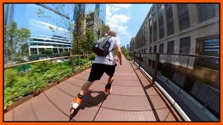 Skating The High Line NYC [upl. by Scribner158]