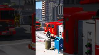 The 911 Attacks  ANIMATION SCENE  GTA 5  SHAKEOUT 911 animation gta5 [upl. by Katy]