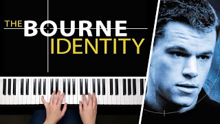 Main Titles  The Bourne Identity  Supremacy  PIANO COVER [upl. by Cutter747]