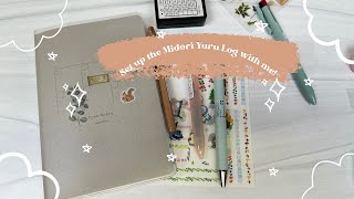 Midori Yuru Log Notebook System [upl. by Sidalg]