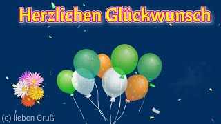 Herzlichen Glückwunsch zum Geburtstag 💐Geburtstagswünsche 🎂 Geburtstagsgrüße [upl. by Sigismondo]