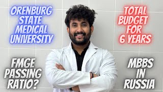 Total Budget Of Orenburg State Medical University  Mbbs Russia  Lokesh Raut [upl. by Anaigroeg276]