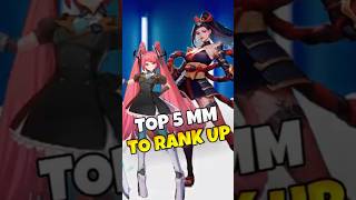 Top 5 Marksman to Rank Up in Mobile Legends Meta [upl. by Airrat]