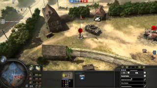 Company of Heroes 1  1 vs 1 Angoville  Hostertaube vs Verokh [upl. by Lac]