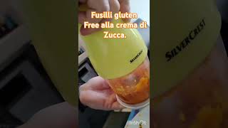 FUSILLO GLUTEN FREE ALLA CREMA DI ZUCCA celiachia senzaglutine schär glutenfree [upl. by Anastas]