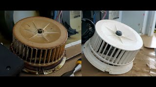 Clean a Greasy Kitchen Rangehood Exhaust Fan  DIY [upl. by Adnilem943]