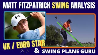 Matt Fitzpatrick Golf Swing Analysis  2021 [upl. by Marienthal541]